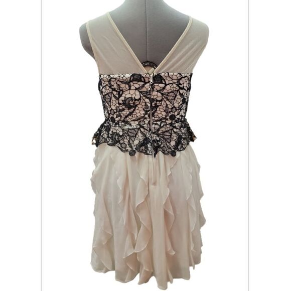 Harry Potter Black Lace & Ivory Ruffle Gown - Picture 6 of 8